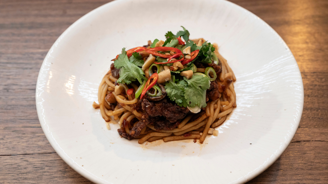 Fakeaway Beef & Mushroom Noodles