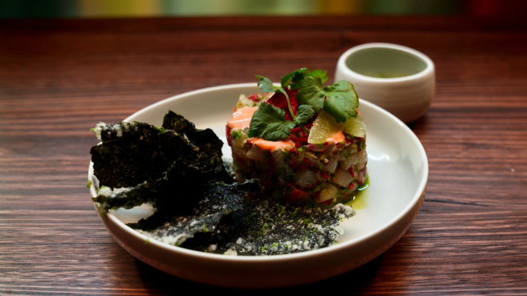 Cured Kingfish Tartare With Lime & Chilli