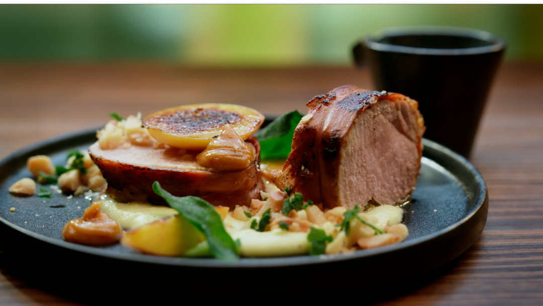 Pork & Peaches